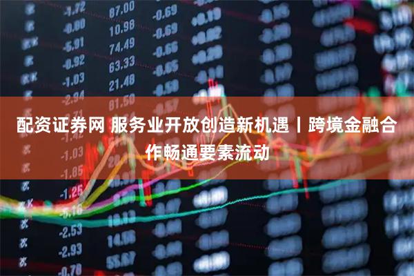 配资证券网 服务业开放创造新机遇丨跨境金融合作畅通要素流动